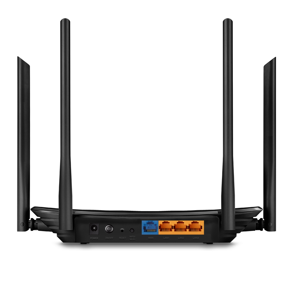 Router WiFi TP-Link EC225-G5 1300 MBPS doble banda 4 Antenas 3 Lan Gigabit