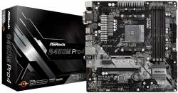 MOTHERBOARD AMD ASROCK B450M PRO4 AM4